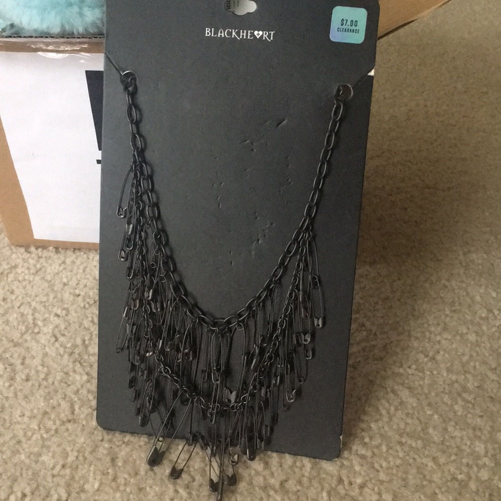 Saftey Pin Necklace